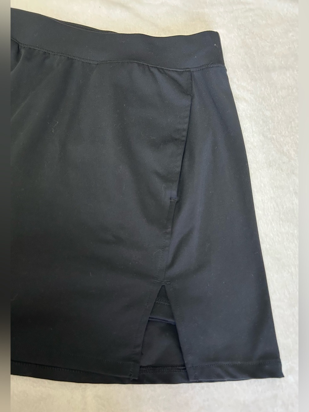 All in motion Target Women’s Medium Black Knit Slit Active performance Skort - Picture 4 of 7